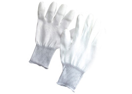 低発塵性手袋 指先コート Lサイズ WG-1L